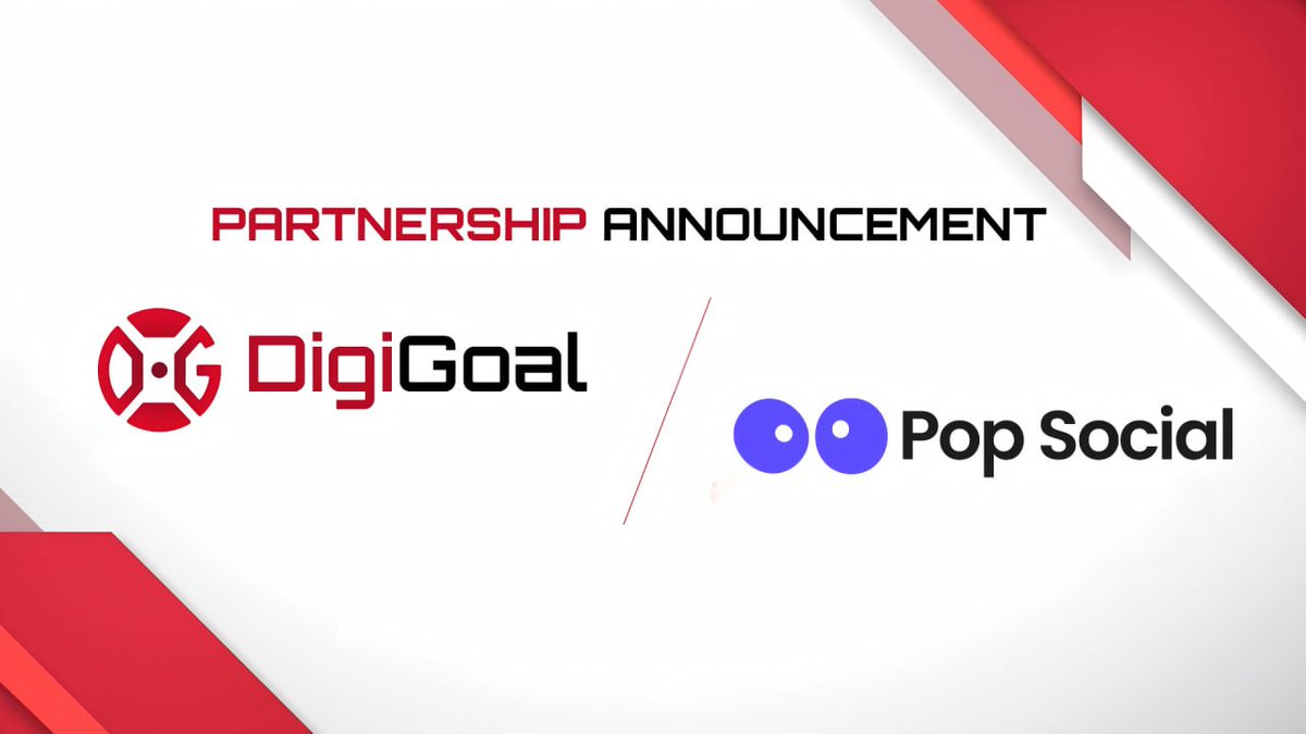 DigiGoal (@digigoalhq) on Twitter photo 🤝 We are partnering with <a href="/popapp_official/">Pop Social</a>!
📱 Pop Social is a Web3+AI-powered decentralized social platform empowering users with data ownership and privacy.
⚽️ Together, we’ll bridge immersive Web3 gaming with a creator-driven social layer—fueling a more open digital world. 🤝 We are partnering with <a href="/popapp_official/">Pop Social</a>!
📱 Pop Social is a Web3+AI-powered decentralized social platform empowering users with data ownership and privacy.
⚽️ Together, we’ll bridge immersive Web3 gaming with a creator-driven social layer—fueling a more open digital world.