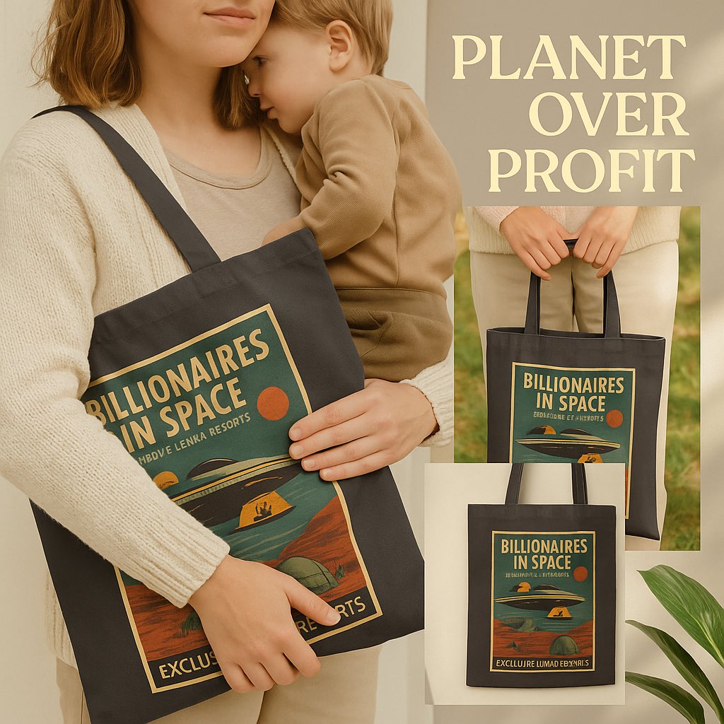 You didn’t choose the billionaire life.
You just chose a tote that mocks it.♻️

100% cotton
Zero guilt
All the side-eyes at the checkout line

clownmutiny.store/products/vinta…

Because saving the planet should also make you smirk.
#PlanetOverProfit #EcoStyle #ClownMutiny #ToteHumor