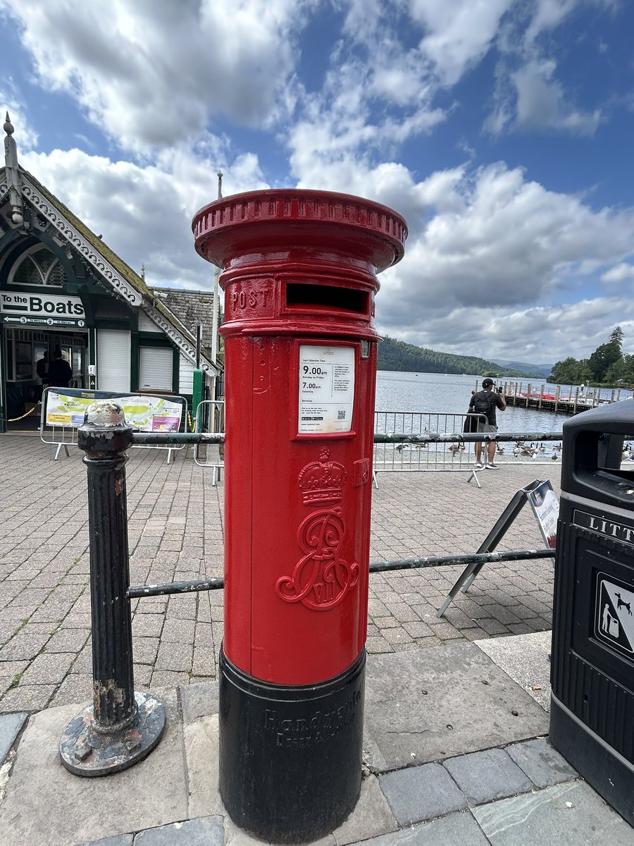 #postboxsaturday  well where shall I start I’ve been on holiday and have lots of treasure for today.  Let’s start with this one, Bowness-On-Windermere