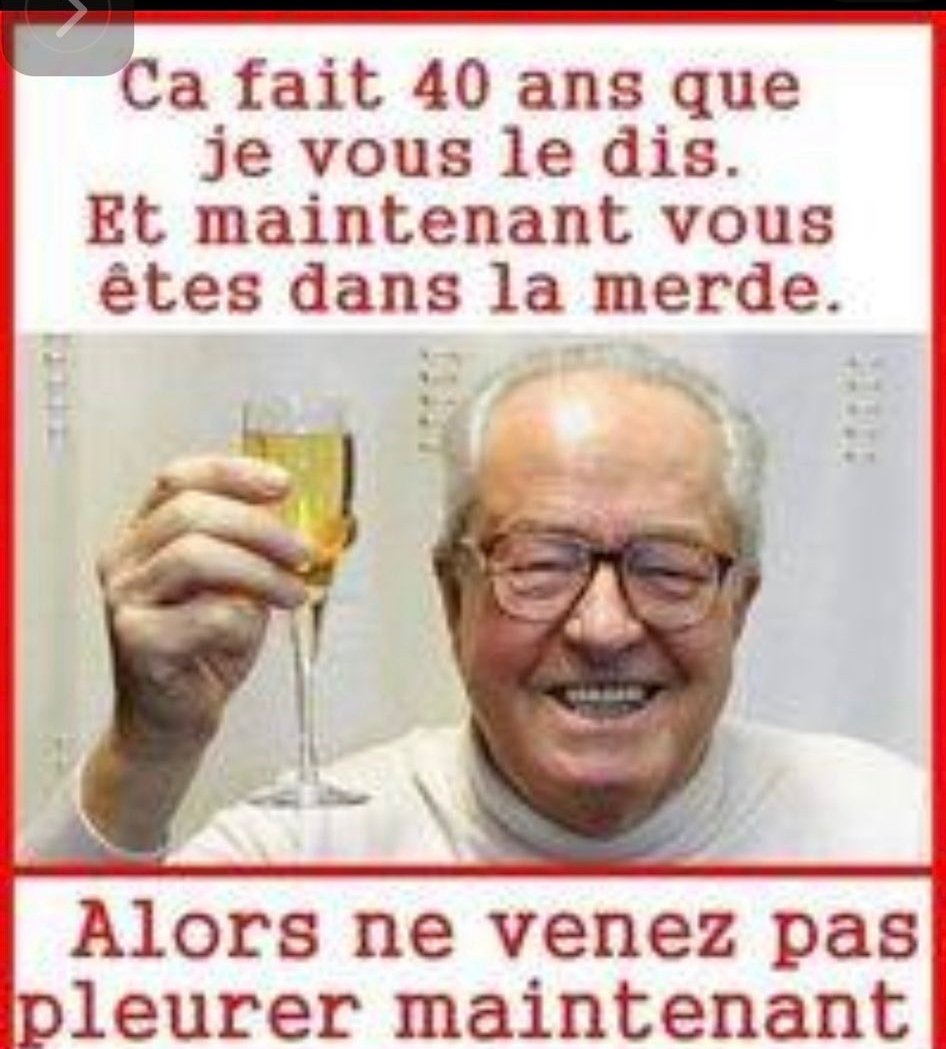 Pas D'accord (@pasdaccord7) on Twitter photo <a href="/gauchecaca/">gauchediarrhée</a> L'immigration a pris le pouvoir en France, et menace le pays d'émeutes dévastatrices en cas de contrariété.
Et vu le nombre,les élus,les juges et les autorités se couchent devant la menace et font carpettes.
Voilà,la boucle est bouclée. <a href="/gauchecaca/">gauchediarrhée</a> L'immigration a pris le pouvoir en France, et menace le pays d'émeutes dévastatrices en cas de contrariété.
Et vu le nombre,les élus,les juges et les autorités se couchent devant la menace et font carpettes.
Voilà,la boucle est bouclée.