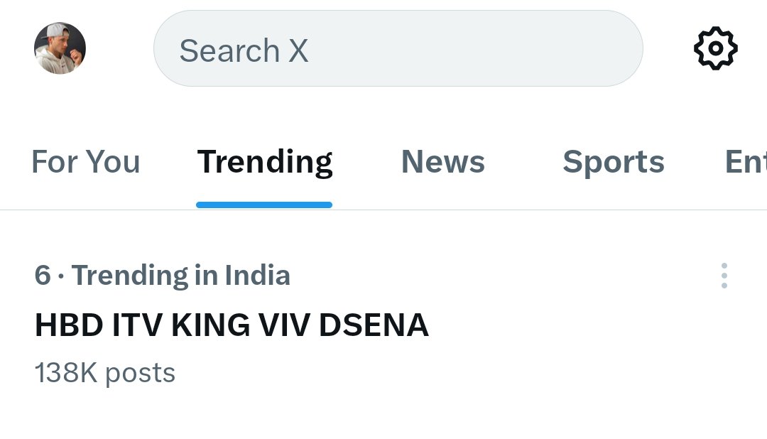 No 6 in india 🤩

Sab ka mehnat ka fal dekho mil raha hai ❤️‍🔥

HBD ITV KING VIV DSENA