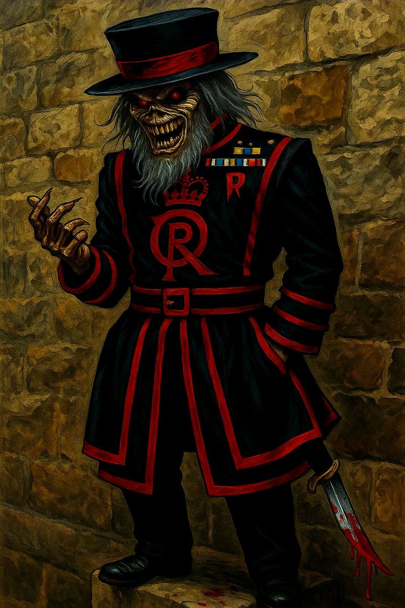 Actual picture of me telling people I'm seeing <a href="/IronMaiden/">Iron Maiden</a> later! 🤟🏻🏰🇬🇧