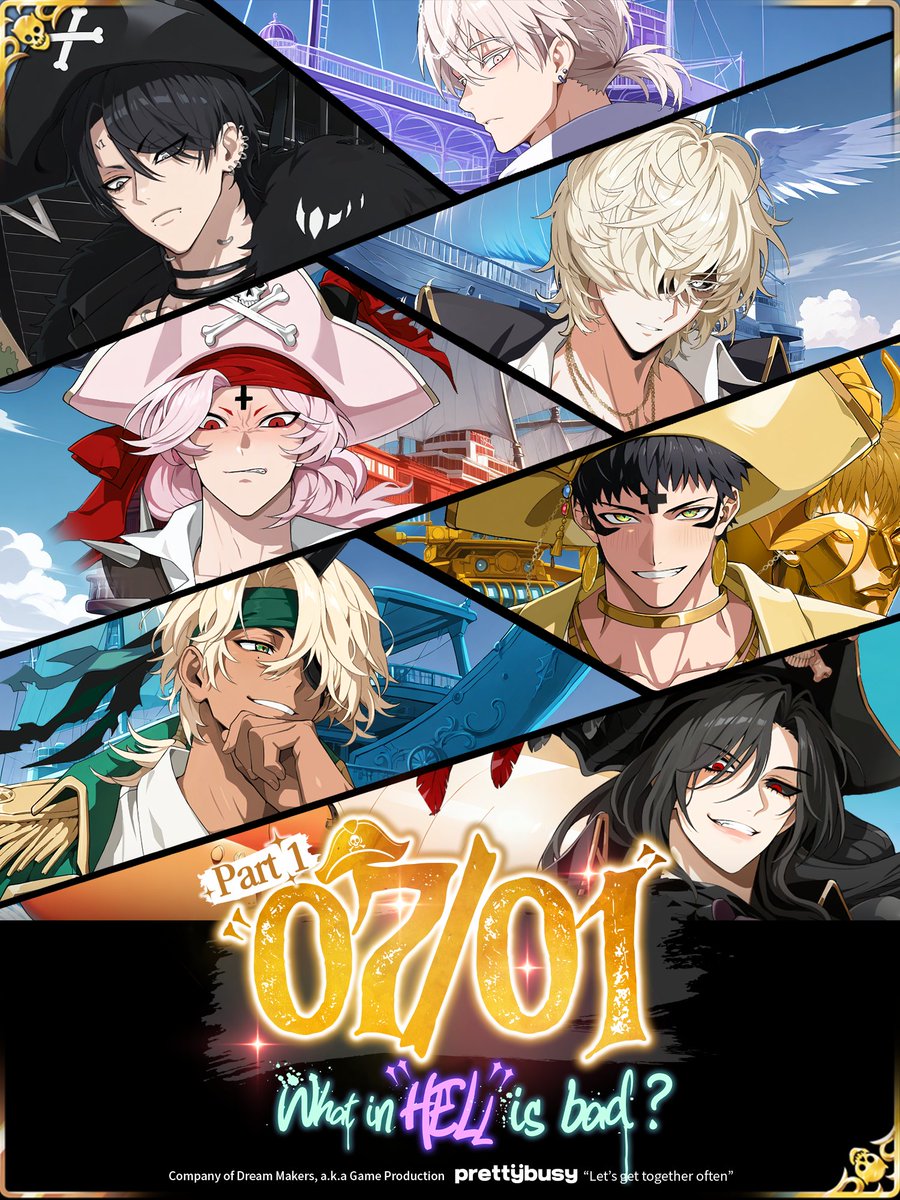 😈<The Man Standing at the Boundary Between The Sky and Sea (Part 1)>☠️ is coming soon…!

#Whatinhellisbad? #WHB