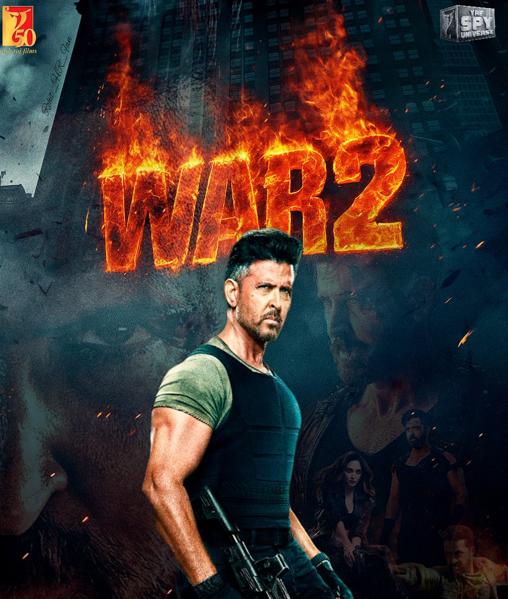 In this Shortcut to Hell , You need to Battle for Glory 🔥 #War2 #HrithikRoshan𓃵 #JrNTR𓃵