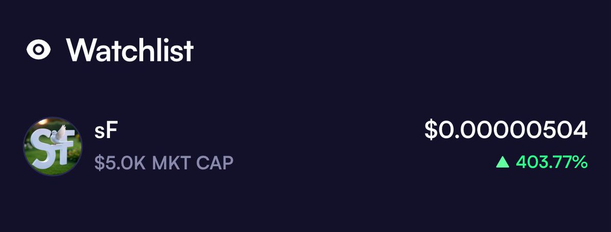 skippyfunds's tweet photo. @dogeofficialceo @elonmusk search $sF coin on moonshot and become one of its holders today !! https://t.co/BzFEiUIEgf