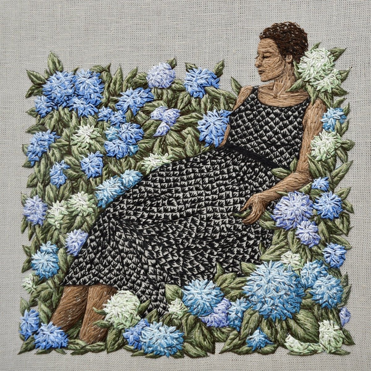 US fine art &amp; textile artist Michelle Kingdom #WomensArt