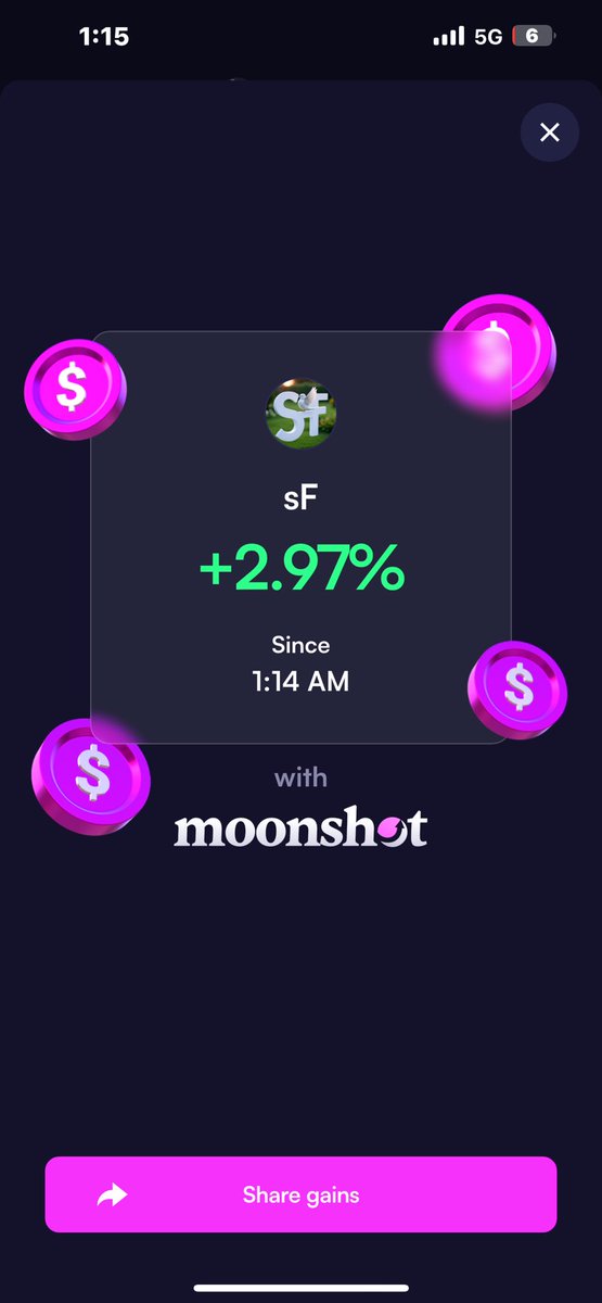 skippyfunds's tweet photo. @marianatimes search $sF coin on moonshot and become one of its holders today !! https://t.co/UHDFtjUa1Z