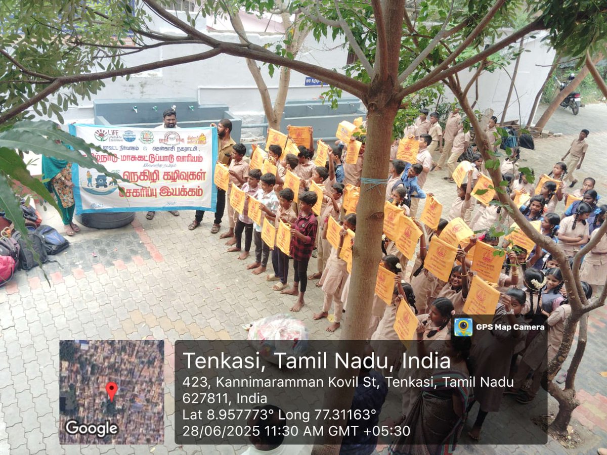 commrtenkasi's tweet image. Tenkasi Municipality Massive Awareness programme and Plastic collection drive.#MeendumManjappai #TNPCB #singleuseplasticban #saynotosup
@CMOTamilnadu
@Chief_Secy_TN
@KN_NEHRU
@SwachhBharatGov
@Secretary_MoHUA
@MoHUA_India
@RoopaMishra77
@MawsTamilnadu
@sbmrdmanellai