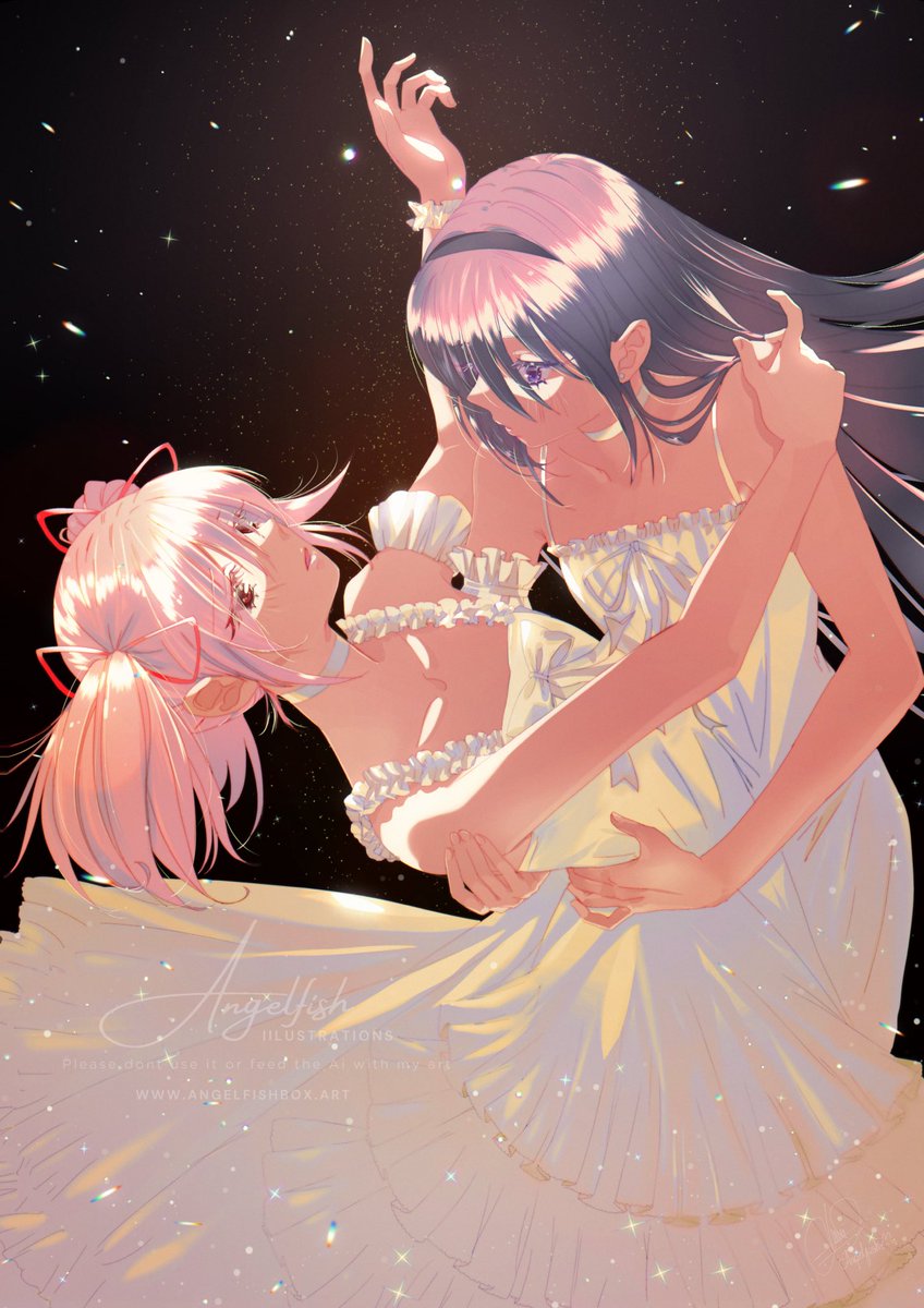 Angelfish_art's tweet image. 3 am and I just finished this Madoka and Homura drawing! First drawing I can finish with the new iPad, I was very sad and demotivated since the day I lost the other one in London… anyway, I hope u like it!
#MadokaMagica #madohomu #homura #madoka #魔法少女まどか #まどかマギカ