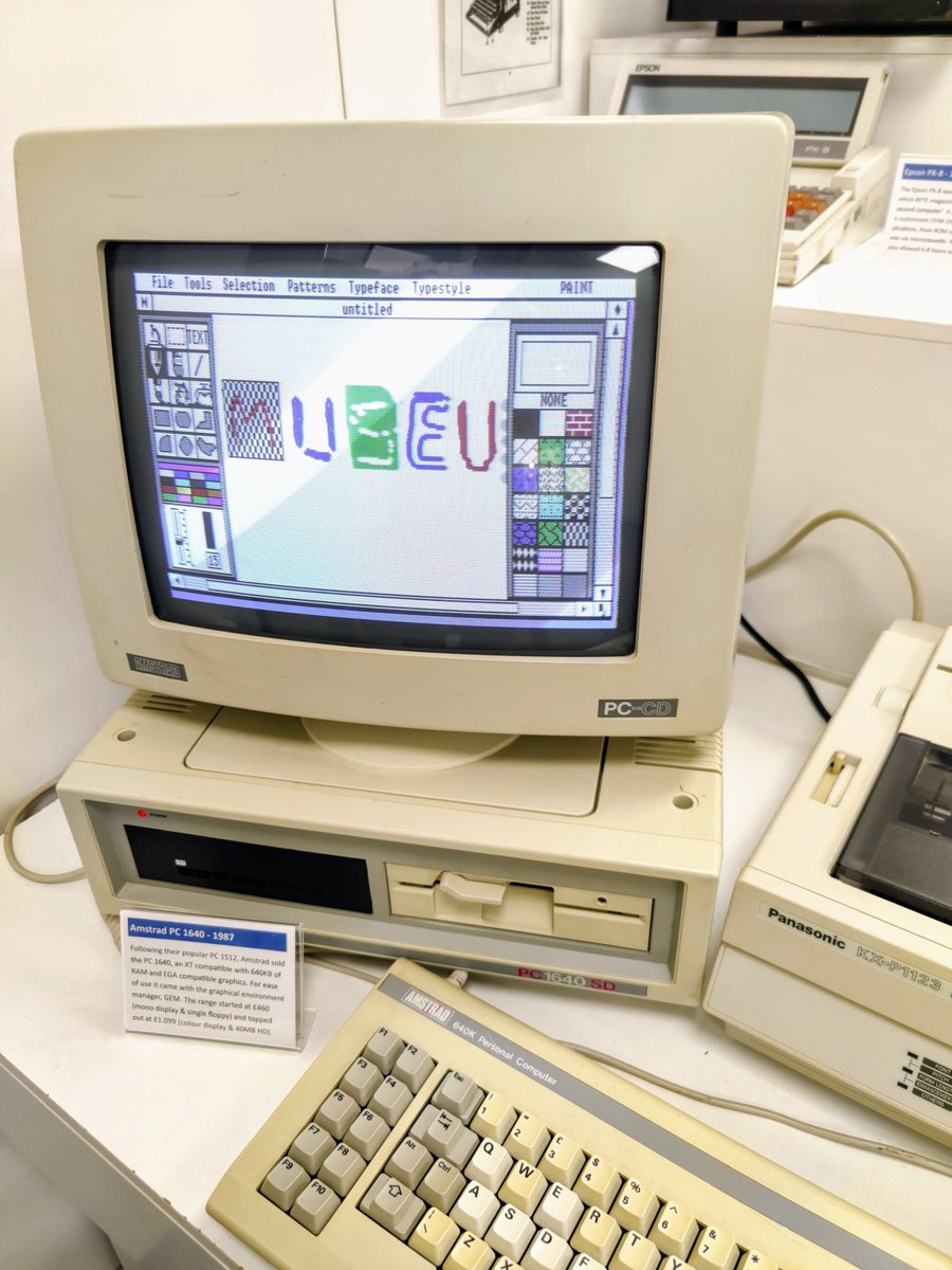 MuseumComputing's tweet image. Chill out in the world of retro computing 🖥️ and gaming 🕹️ with our extensive collection of computers and games consoles, all ready for you to try in our air-conditioned gallery!
Saturday - 9:30am to 5pm
Adult £5 Child £3 Family £12
#Swindon #retro #computer #gaming #museum