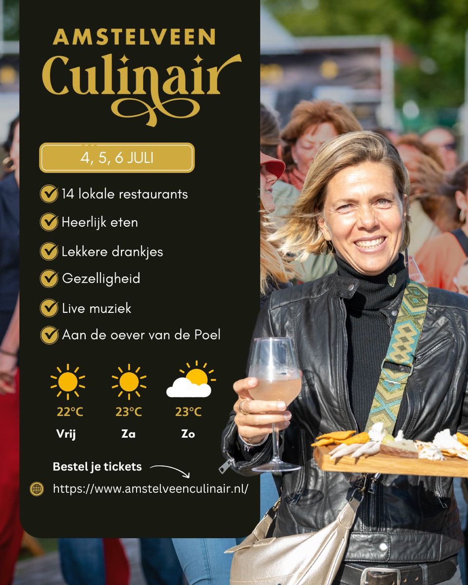 Nog een weekje! 🍻 ☀️ 🍤 🦪 🥩 🍔 🍷