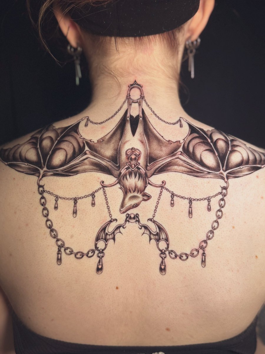 genderjester's tweet photo. Self + recent tattoos I’ve done https://t.co/rRrDbQbbBK