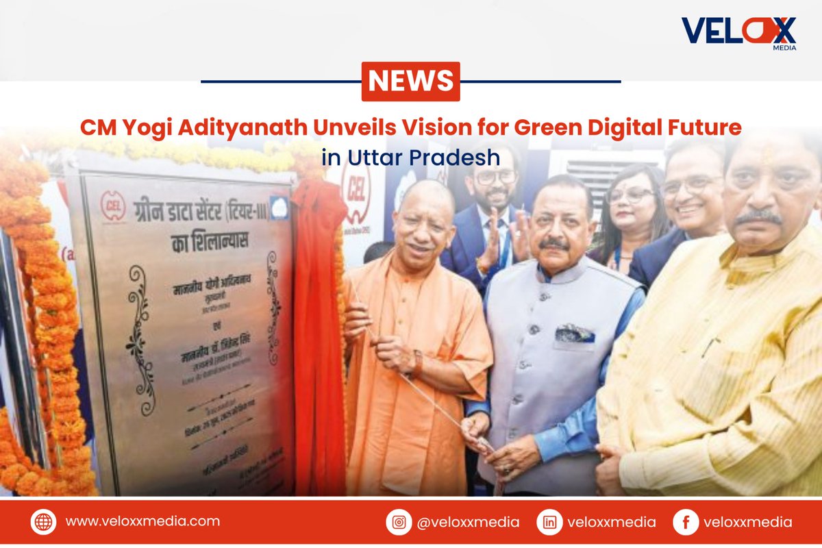 veloxx_media's tweet image. CM Yogi Adityanath Unveils Vision for Green Digital Future in Uttar Pradesh

Read More: veloxxmedia.com/cm-yogi-aditya…

#CMYogi #GreenDigitalFuture #Veloxxmedia
