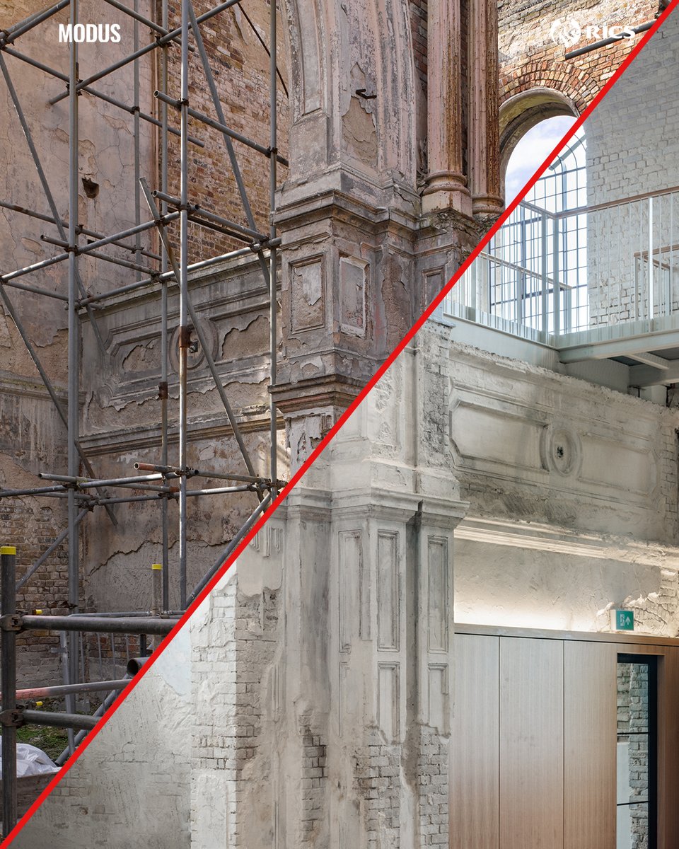 🏆 After a major fire left it with no roof and completely exposed to the elements for years, how did Sheerness Dockyard Church win the RICS UK Project of the Year Award? 

#RICSModus meets the team behind a stunning restoration project that has breathed new life into a Grade II