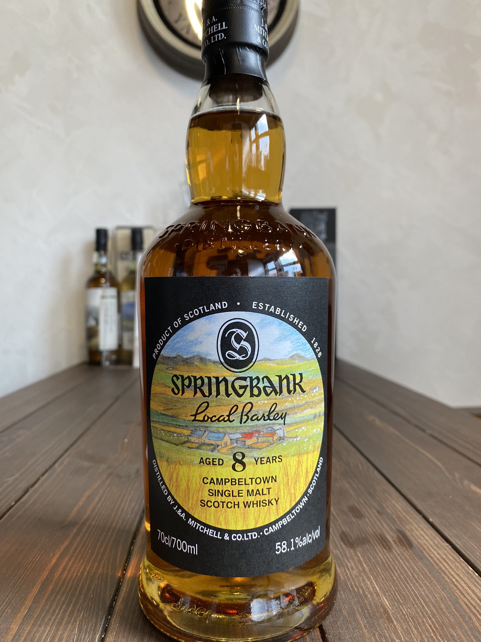 スプリングバンク　8年　ローカルバーレイ　2025 springbank スプリングバンク ローカルバーレイ Springbank Local Barley 8