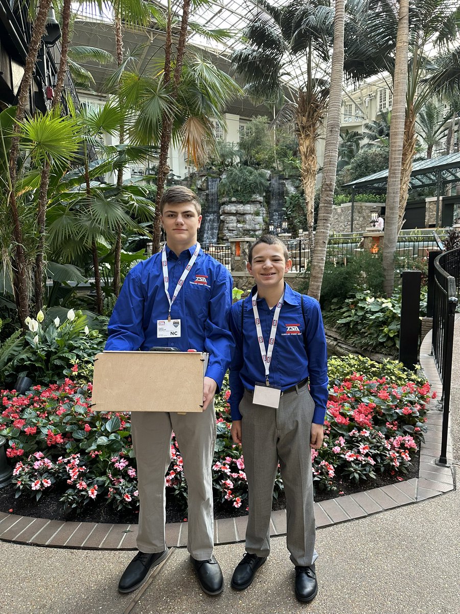 TSA students are ready for competition in Nashville! <a href="/MACSchools/">Mount Airy City Schools</a>