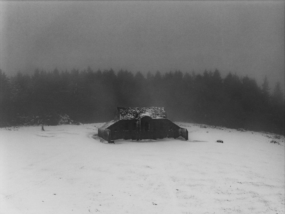 A snowy Hellfire Club from January 2025 to cool down from all this heat and humidity. I edited it to make it look like it was cut out of an old newspaper evoking a sense of nostalgia.