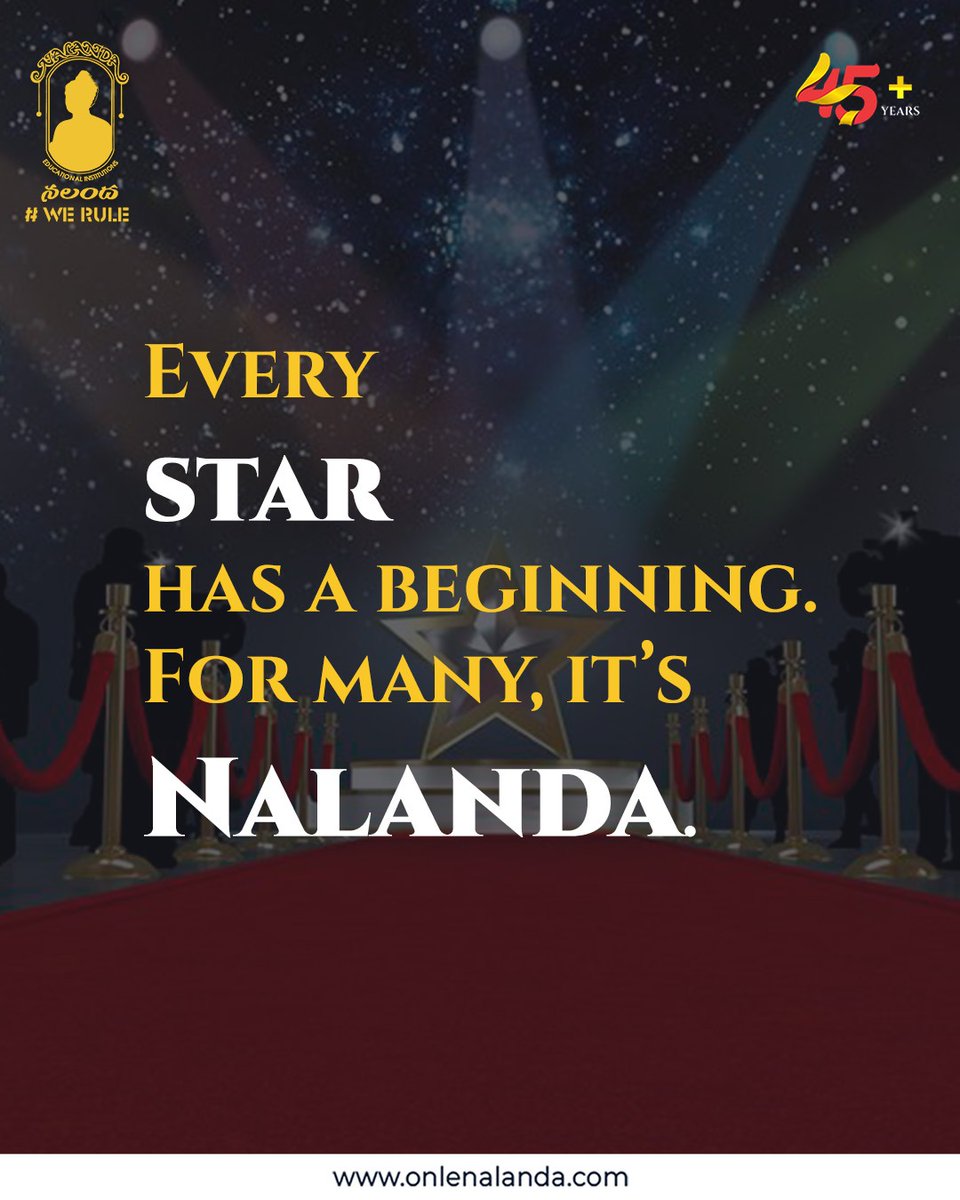 NalandaWe's tweet image. Shape your future with the same trust.

For more information, kindly contact us at +91 9581746789

#TollywoodStars #CelebritySuccess #PersonalizedGuidance #Onlenalanda #Prabhas𓃵  #Rana  #RamCharan𓃵  #allusirish #varuntej #gagannarang #nalanda #werule #bestschool