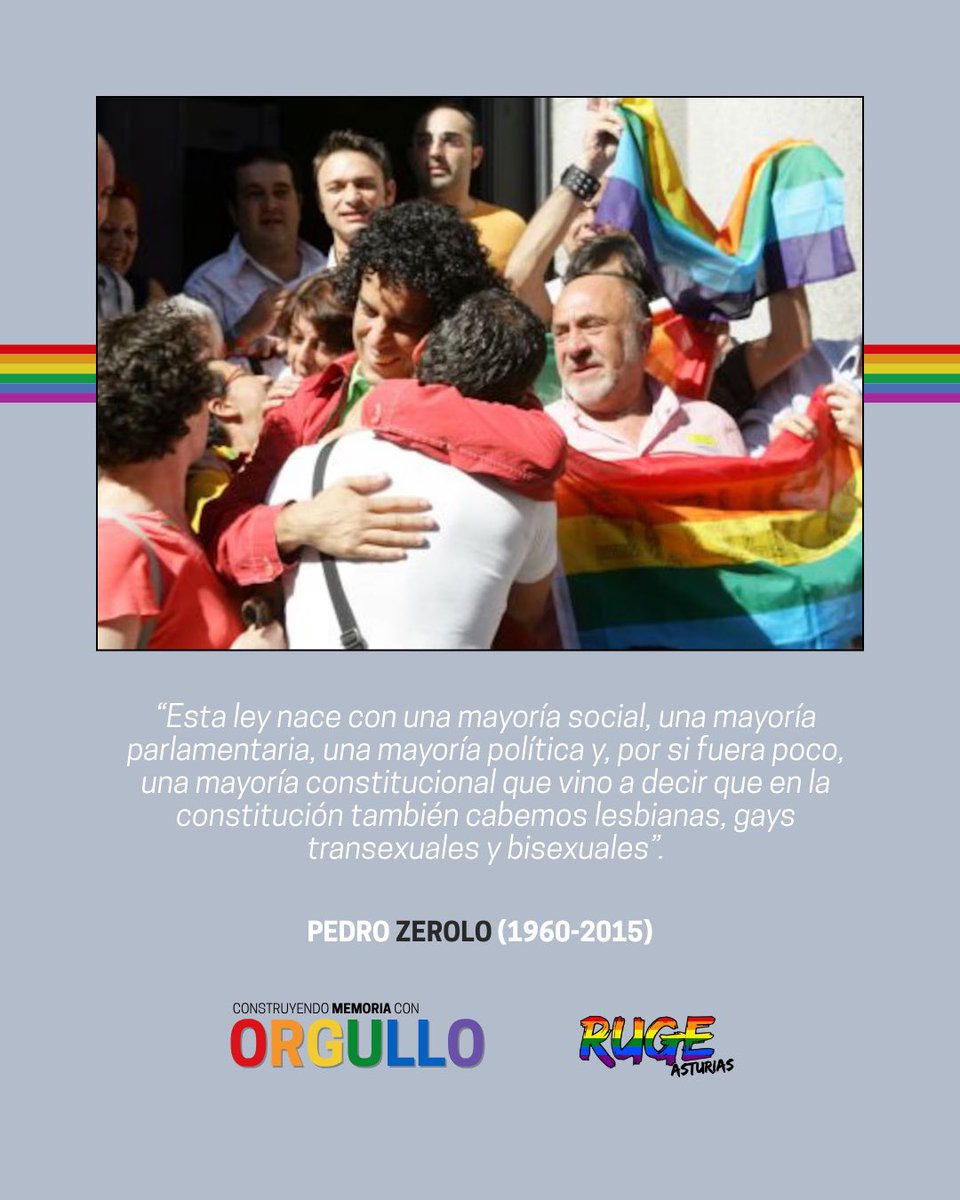 Construyendo memoria con ORGULLO, porque las conquistas de hoy son las luchas del pasado ✊🏻🏳️‍🌈

28 de junio, día internacional del orgullo  LGTBIQ+