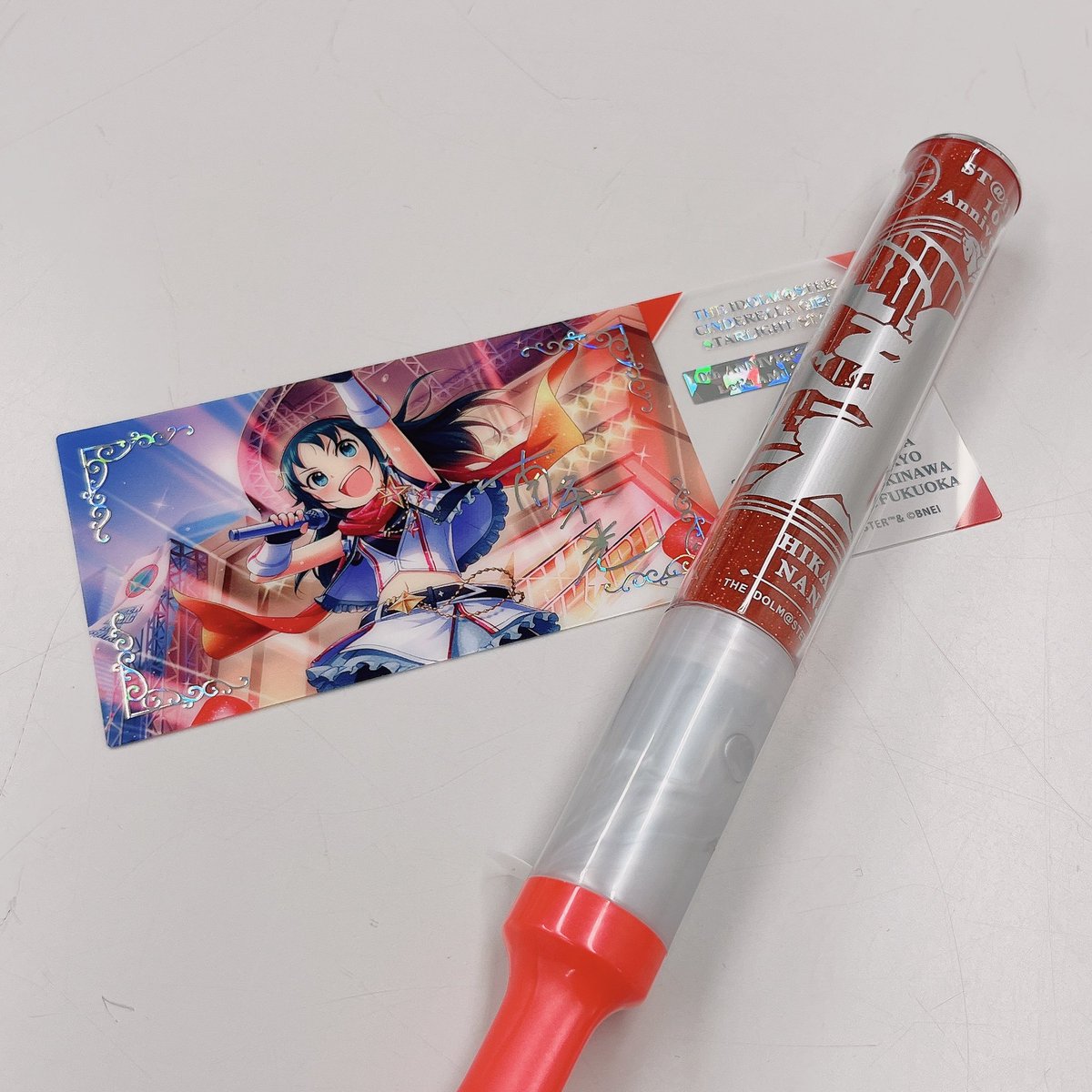 kmtnsyk's tweet photo. 10thツアー福岡公演、
１日目ありがとうございました🌟

みんなの声、確かに受け取った！！！！
明日ももっともっと楽しむぞ！

 #デレステ10thツアー福岡_day1 https://t.co/vJkKIDUSem