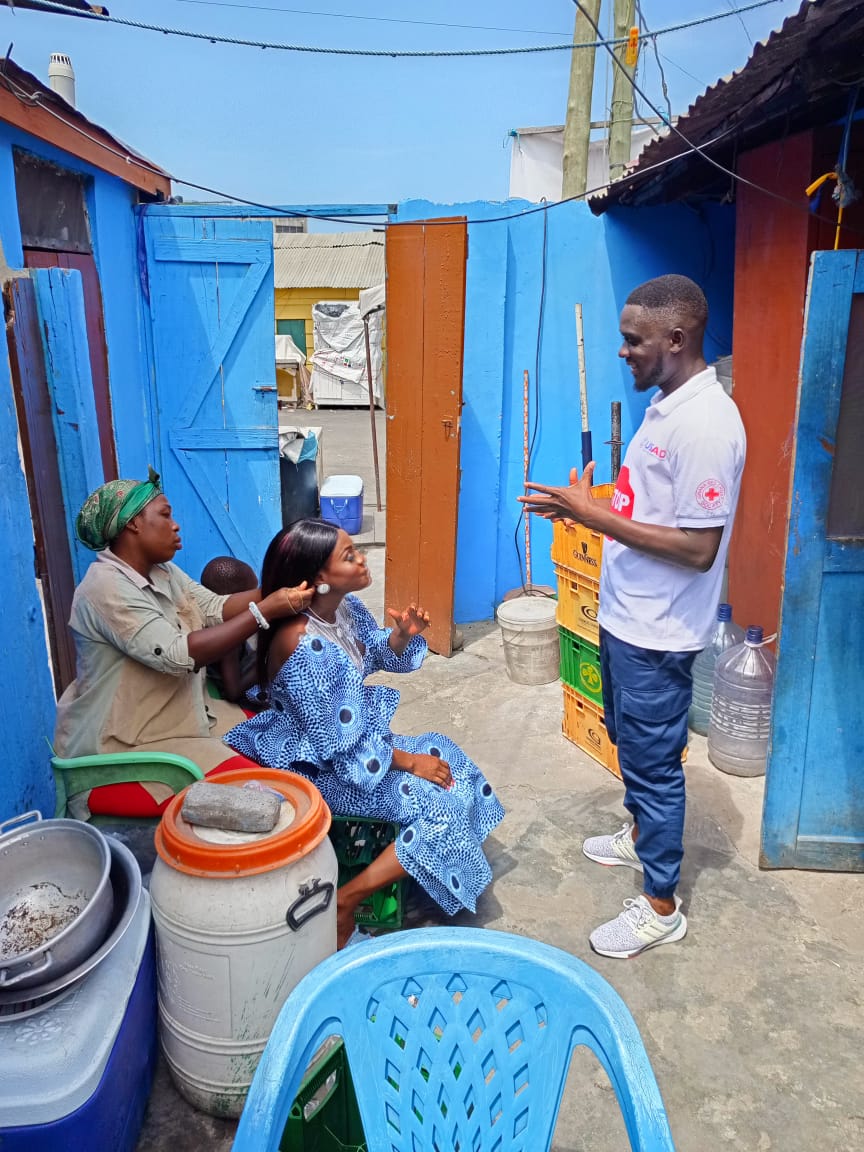 ghanaredcross's tweet photo. STOP the Spread. 📣 Our dedicated volunteers are on the frontline, delivering crucial prevention information to communities. 
Learn the facts and protect yourself and your loved ones. 
#MpoxAwareness #MpoxPrevention 
@IFRC_DREF @IFRCAfrica @ifrc @ICRC_Africa @ICRC https://t.co/pu5Ts7FVLj