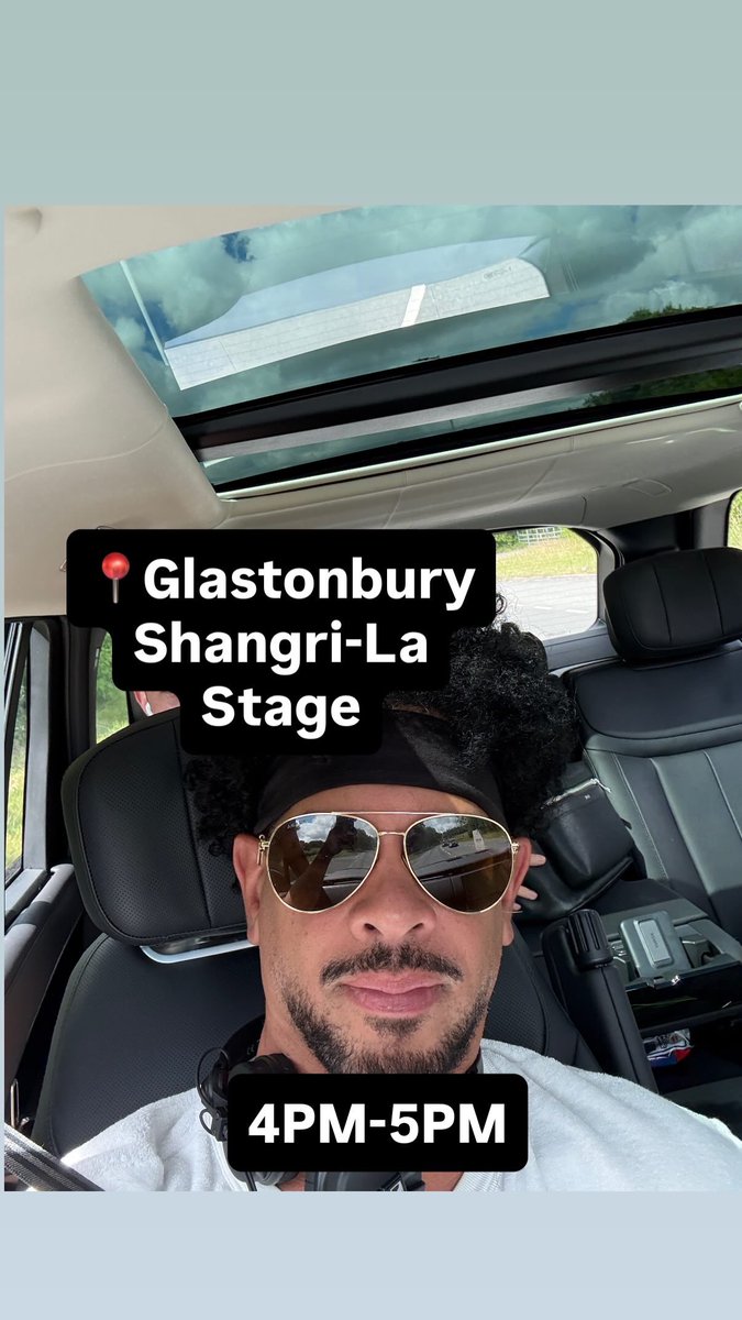 Glastonbury I’m coming 🕺
Set info👇🏾