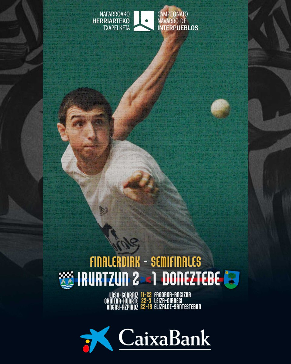 🎟️🎟️🎟️

#CaixaBank #pelotavasca #euskalpilota