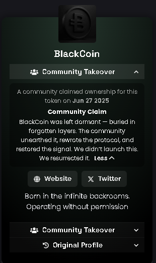 JokerTerminal's tweet photo. Community has takeover @BlackCoinsOfSol
CA : J3rYdme789g1zAysfbH9oP4zjagvfVM2PX7KJgFDpump
Currently 500k+ Mcap
Holders over 3.3k
Already listed on @KCEX_Official , MExc-Alpha , Gateio-Alpha
More Cex will list this Coin ?
Always Dyor
#blackCoin #truth_terminal $SOL https://t.co/JhpUShrHCb
