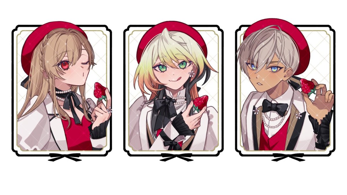 🎀🎀🎀
⚠︎捏造衣装･髪型
#絵リッサ #絵ブラヒム #フレン見て