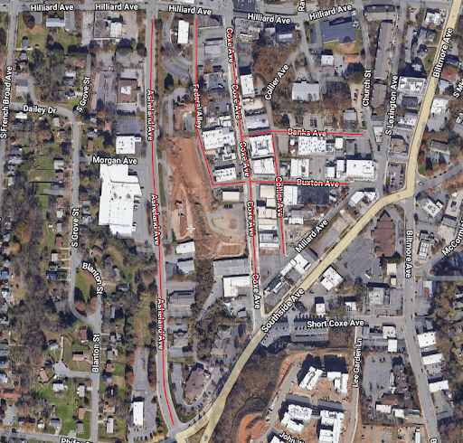🚧 July 4 St. Closures for  South Slope Celebration:
🕘 9AM–12AM:
 • Coxe Ave (Hilliard–Millard)
 • Banks Ave (Coxe–Church)
 • Buxton Ave (Coxe–Millard)
 • Federal Alley
 • Collier Ave
🕔 5PM–11PM:
 • Asheland Ave (Hilliard–Southside)
 ow.ly/YSQM50Whswh
#AVLtraffic
