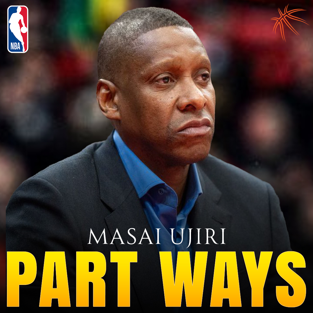 AusBballnews's tweet image. 🚨 Breaking: Masai Ujiri is no longer Vice Chairman &amp;amp; President of the Toronto Raptors, per @shams.

He and Maple Leaf Sports &amp;amp; Entertainment parted ways as he entered the final year of his contract.
A seismic shift in Toronto 🏀🍁

#nba #masaiujiri #torontoraptors #sports #hoops