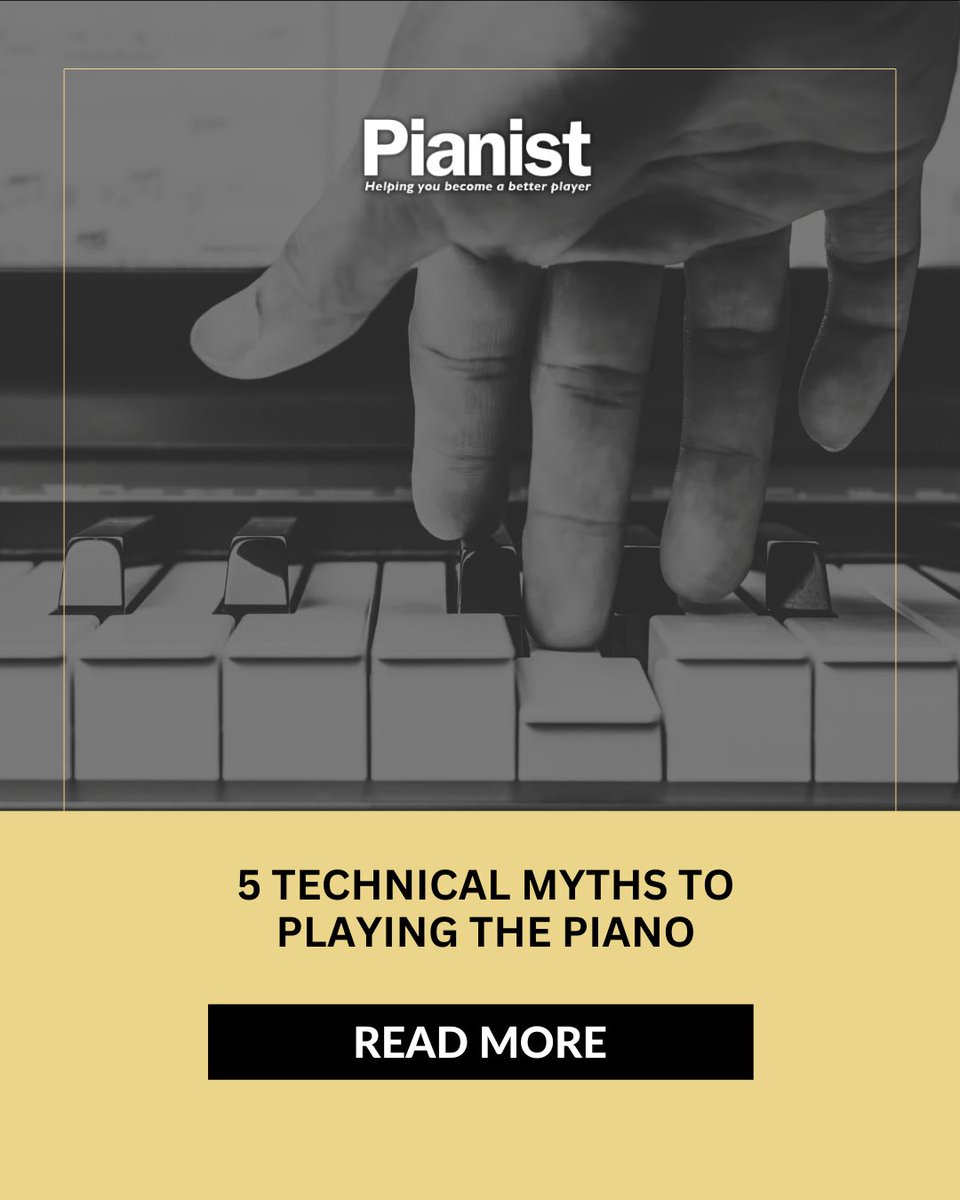 Are these piano myths holding you back?

Our latest blog tackles 5 common technical myths about playing the piano. From hand positioning to finger independence, we’re here to debunk the misconceptions and help you improve your technique.

Read now. 👉 pianistpiano.com/4niqawG