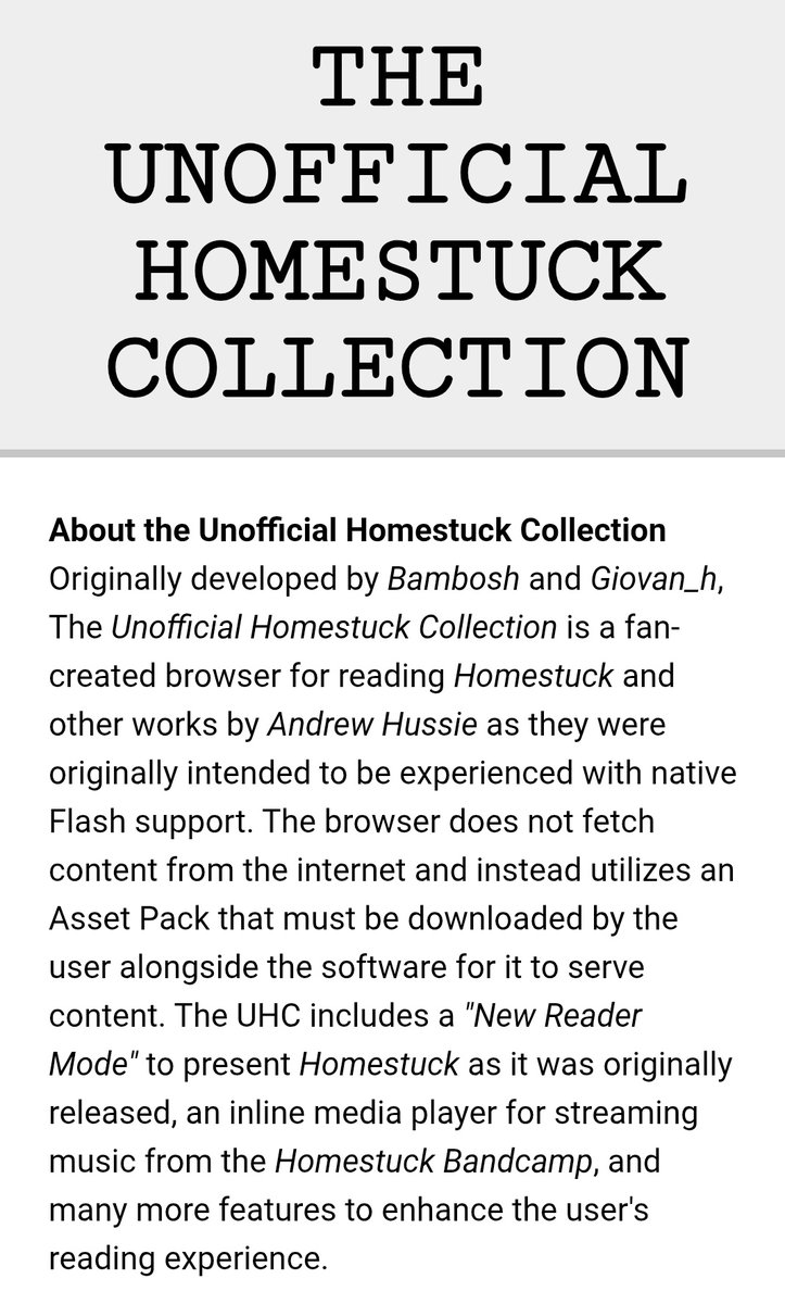 Cuneyt_S_Sevi's tweet image. Currently, the official VIZ site for Homestuck and other MSPAs is unusable.
If you're interested in reading Homestuck and/or other MSPAs use any of these
homestuck.github.io
homestuck.kici.moe/mirror
mspa.chadthundercock.com