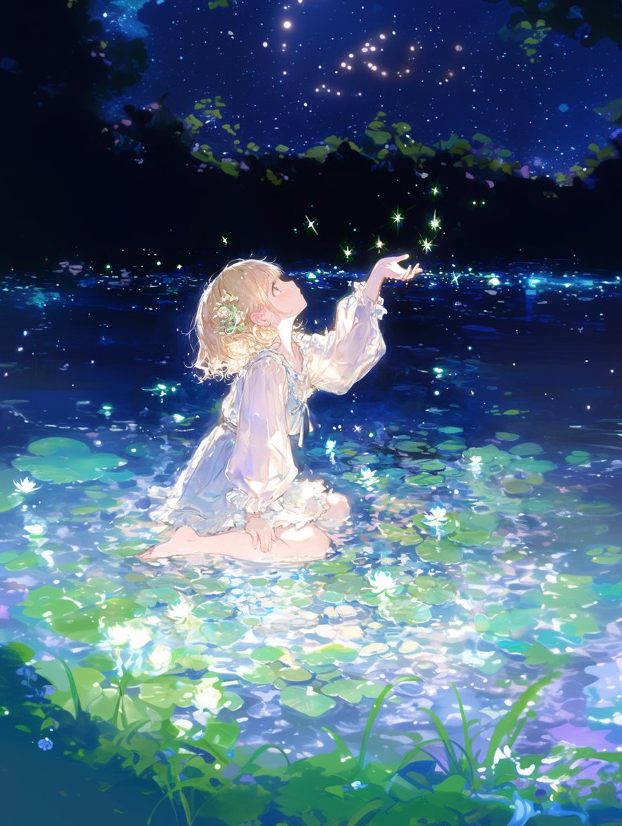 kiyu___K's tweet photo. 今日も一日、お疲れ様 🌌
#AIイラスト︎ #AIart https://t.co/3dJw8ZkHhO