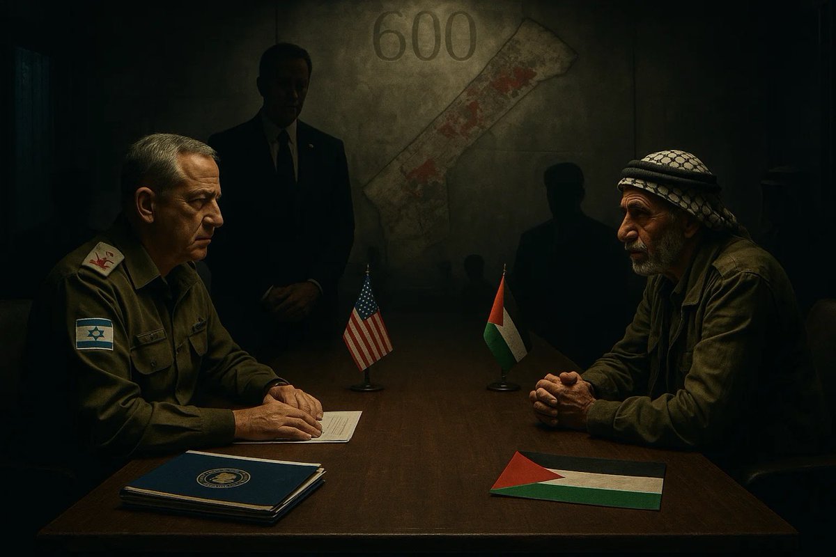 هل الصفقة مجرد تبادل أسرى؟
أم محاولة لكتابة شهادة وفاة لمشروع المقاومة؟
في كواليس التفاوض، لا تُطرح أوراق فقط، بل تُرسم خرائط الهيمنة وتُصاغ نهايات الصراع!
اقرأ لتفهم اللعبة كما لم تُروَ لك من قبل..

تابع معي السرد 🧵