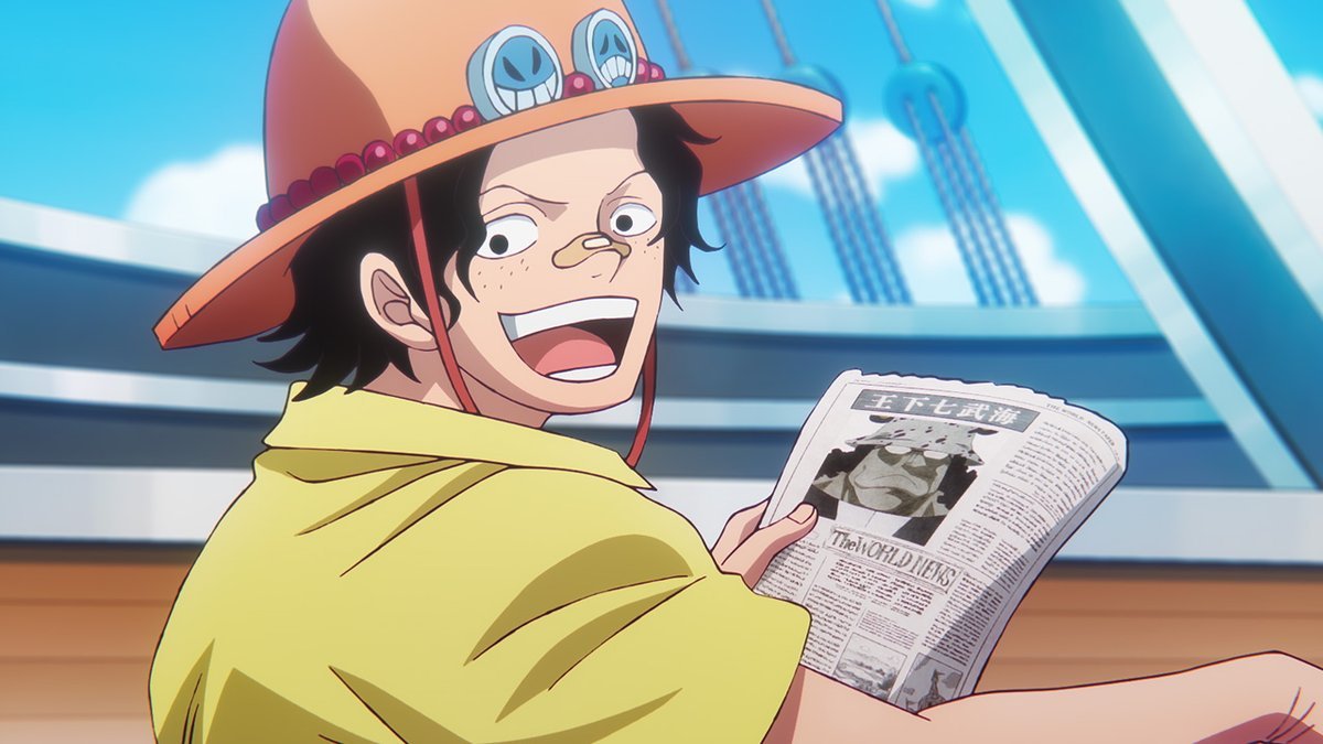 Ace from tomorrow's onepiece episode