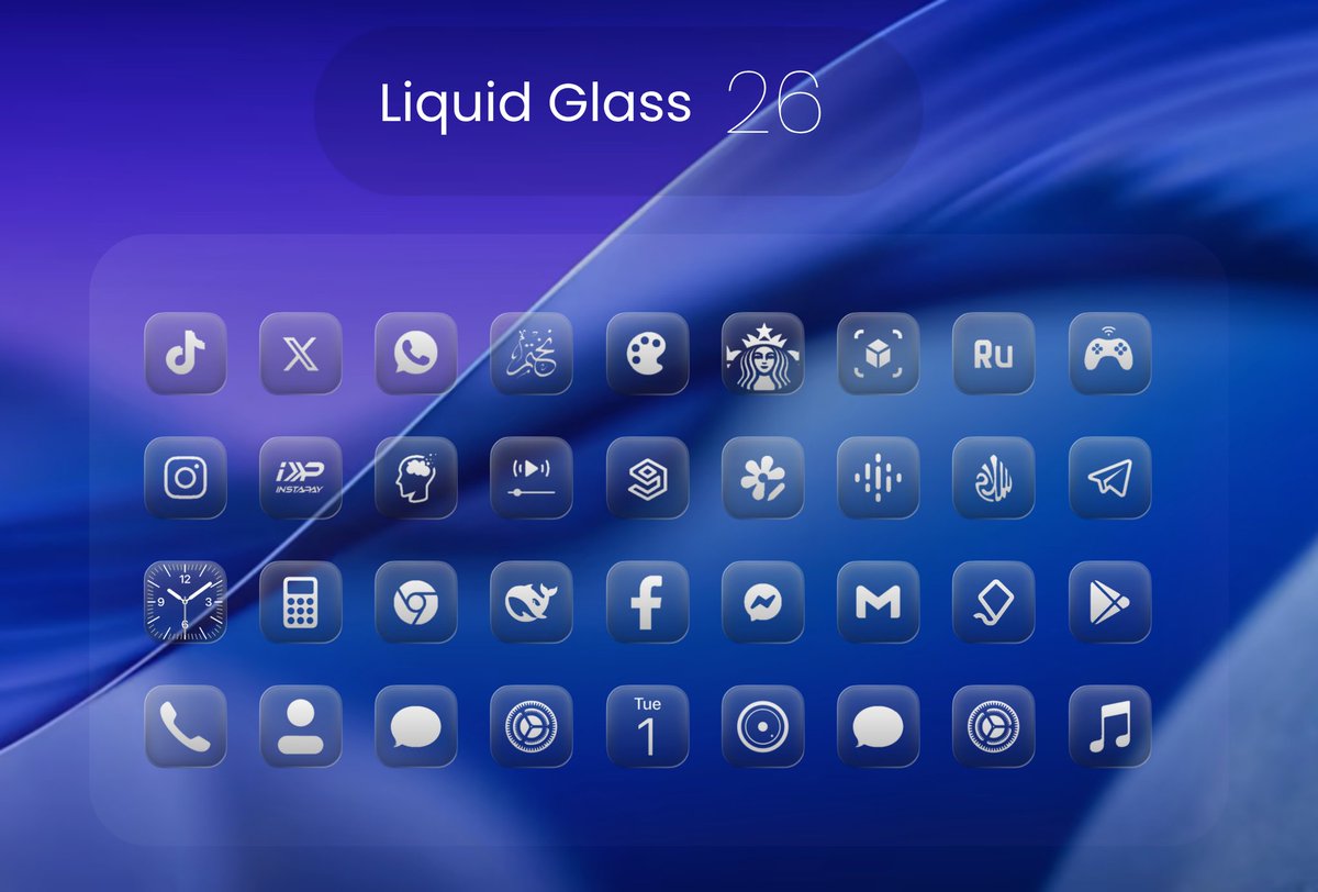 Nayella ๐๐ (@colorwallies) on Twitter photo ๐ GIVEAWAY ๐
10 codes of Liquid Glass 26 iconpack
Follow <a href="/AndroidTools3/">Android Tools 4U</a> and <a href="/colorwallies/">Nayella ๐๐</a>
Retweet
Comment ๐ GIVEAWAY ๐
10 codes of Liquid Glass 26 iconpack
Follow <a href="/AndroidTools3/">Android Tools 4U</a> and <a href="/colorwallies/">Nayella ๐๐</a>
Retweet
Comment