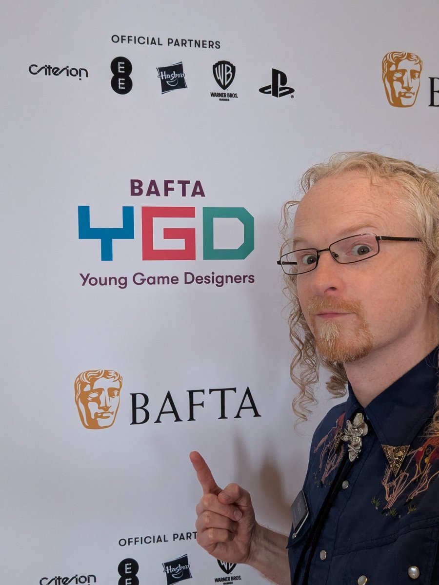 lukethehebble's tweet image. It's the @baftagames Young Game Designers showcase this weekend
10/10 most inspiring couple of days with amazingly talent young people ahead!
🎮💖✨🤩