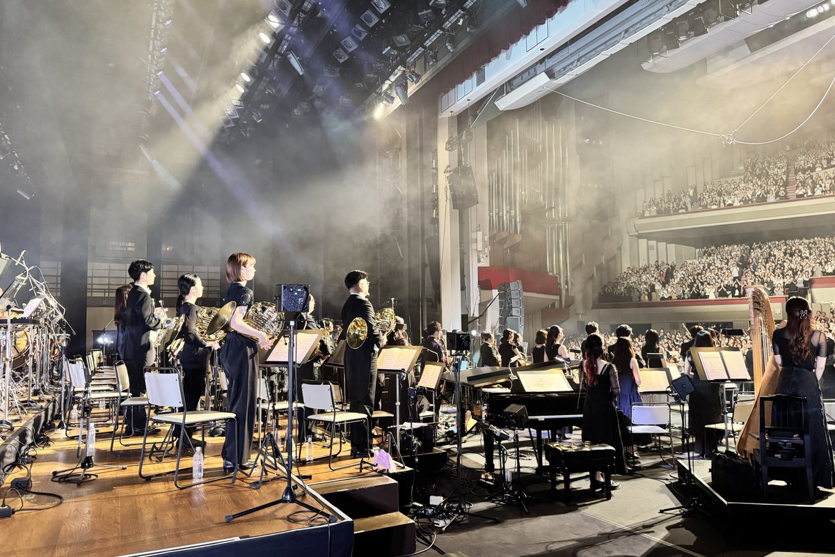 ◤◢◤❤️‍🔥終演しました❤️‍🔥◢◤◢
🎼BEAT THE SYMPHONY 🎼

感動あり🥹爆笑あり🤣の盛り上がった2公演👀💨
ホールが一体となった、あの感覚忘れられないことでしょう...
ご来場いただきました皆様、ありがとうございました♪

#BeatTheSymphony
#Da_iCE
#東亮汰 
#グランドフィル