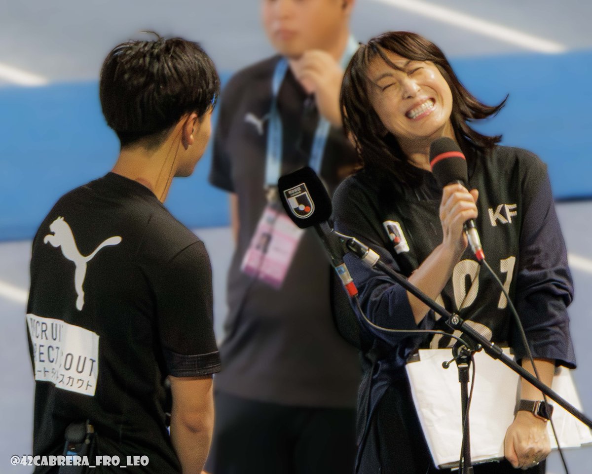 ソウマくんの初ヒーローインタビューは聖佳さんでよかったと思えた瞬間✨
#神田奏真 選手 #高木聖佳 さん #frontale