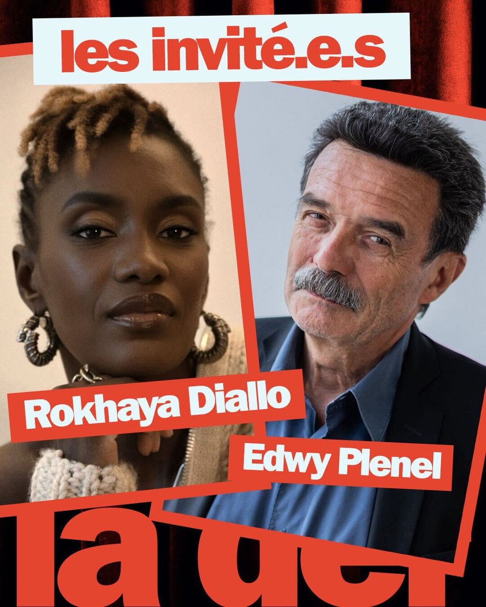 Pour la der de La dernière, on a vu les choses en grand !

4h d’émission, 2 invité·e·s : <a href="/edwyplenel/">Edwy Plenel</a>  &amp; <a href="/RokhayaDiallo/">Rokhaya Diallo</a> , un casting de chroniqueur·euse·s XXL qu’on vous dévoile aujourd’hui et bien sûr de la musique live avec Dalle Béton, Planète Boum Boum &amp; <a href="/GiedReLaLaLa/">GiedRé</a> ✨Rdv