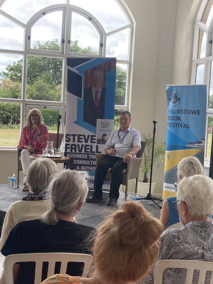 Lesley Dolphin (@lesleydolphin) on Twitter photo A lovely morning at the fantastic <a href="/felixstowebook/">FelixstoweBookFest</a> listening to <a href="/RevRichardColes/">Richard Coles</a> and Steve Favell… lots more to come! A lovely morning at the fantastic <a href="/felixstowebook/">FelixstoweBookFest</a> listening to <a href="/RevRichardColes/">Richard Coles</a> and Steve Favell… lots more to come!