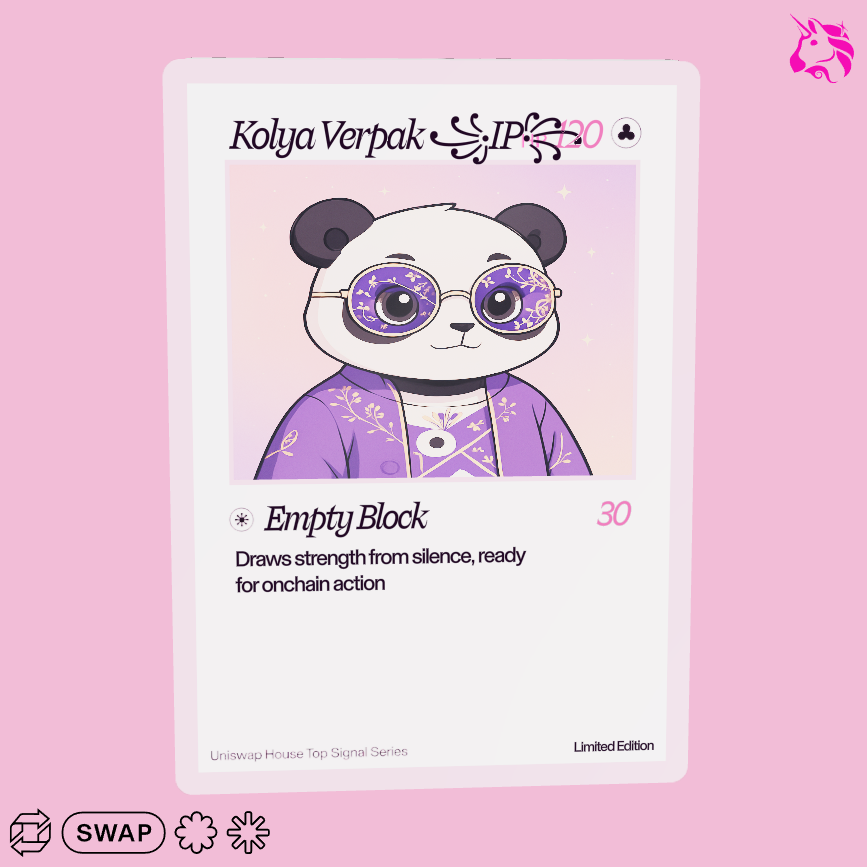 kolyverp's tweet photo. Just pulled a grail

Check out my Uniswap trading card 🦄 https://t.co/QBseed56hm