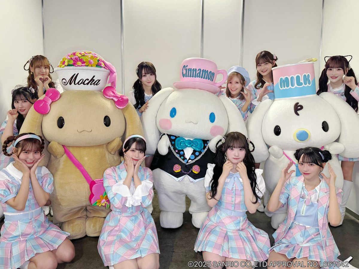 💓SANRIO FES 2025 💓 ありがとうございました૮ . ̫ . ა๑ シナモン