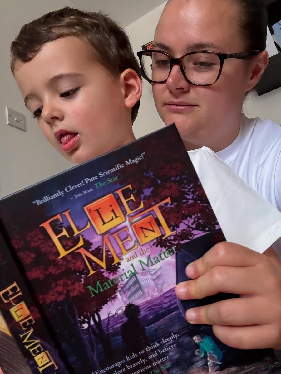 HapsieComic's tweet photo. One chapter in and we’re BOTH hooked 💫✨
Ellie Ment and the Material Matter is our new favourite read — the adventure, the science, the magic… it’s all here.
Get yours now → https://t.co/ia8c5Opo24
#FamilyReads #EllieMent #STEMMagic #NewBookAlert #KidsWhoRead #HapsieBooks https://t.co/5rxKGnz8X7