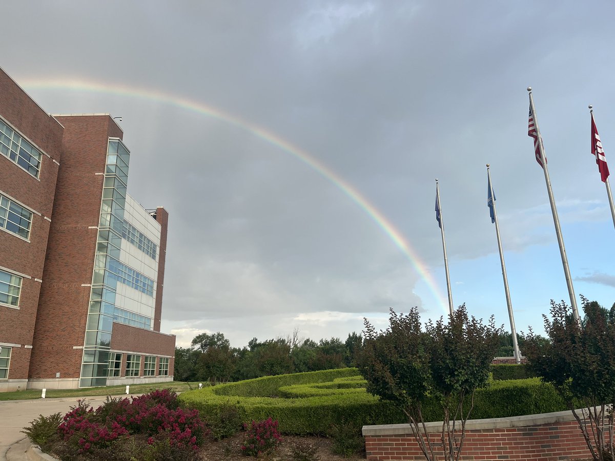 Mark Fox (@stillwatermet) on Twitter photo A few obligatory rainbow shots from this morning. #okwx <a href="/NWCNorman/">National Weather Ctr</a> <a href="/NWSNorman/">NWS Norman</a> A few obligatory rainbow shots from this morning. #okwx <a href="/NWCNorman/">National Weather Ctr</a> <a href="/NWSNorman/">NWS Norman</a>