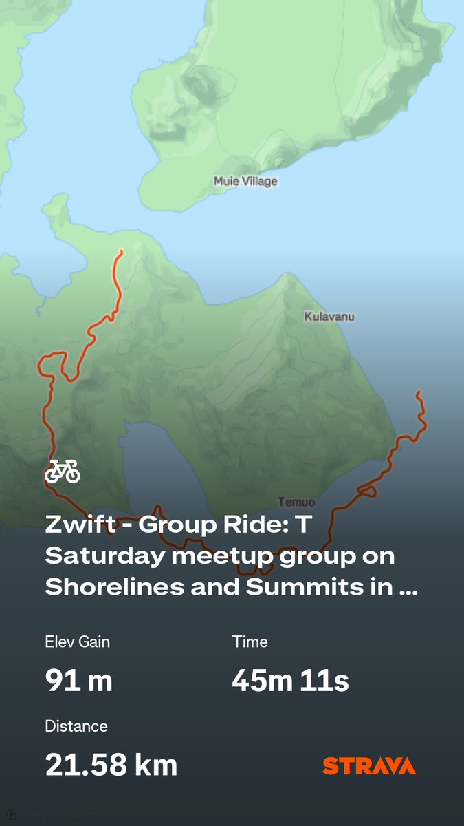 pingmyserver's tweet image. Check out my activity on Strava: strava.app.link/PusFiZqfzUb