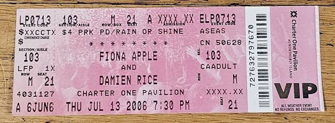 fiona apple concert tickets