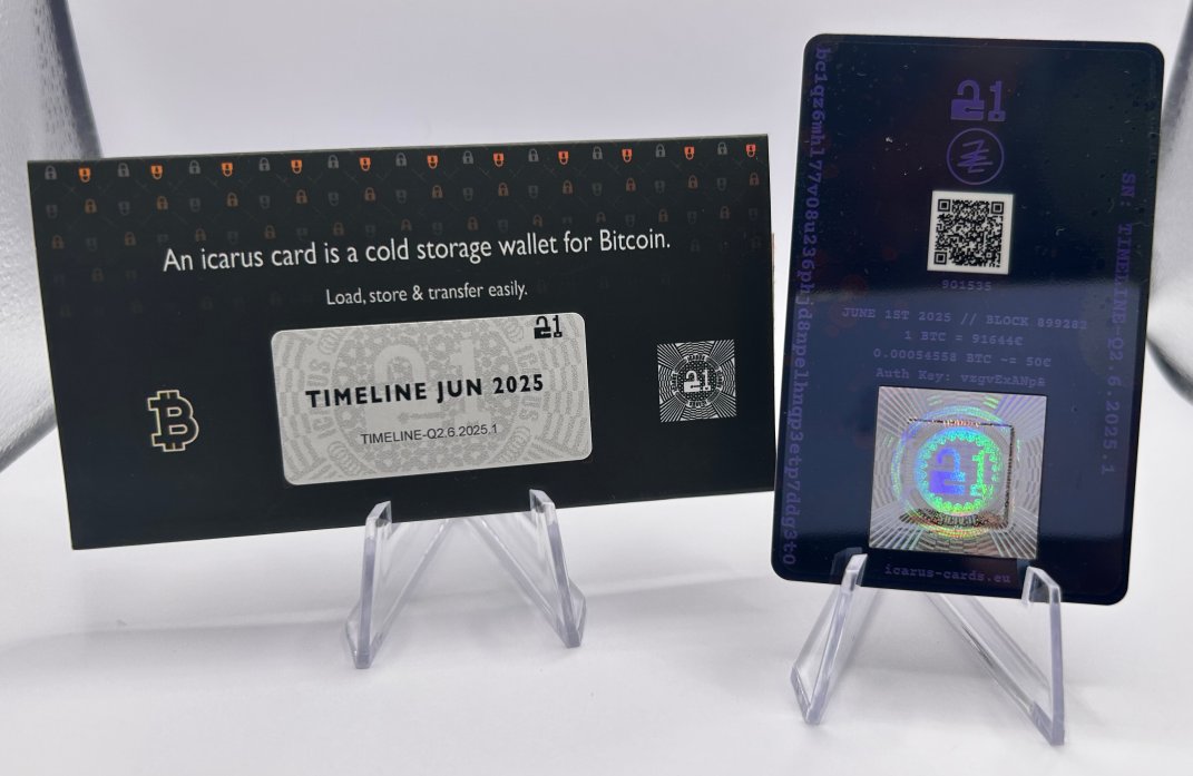 IcarusCards's tweet image. 🚨🚨NEW RELEASE🚨🚨
Today we want to introduce you to our latest Timeline June edition🕰️ designed by @zetra_art 🔥🔥🔥
don't miss them:
icarus-cards.eu/shop/
bitcointalk.org/index.php?topi…