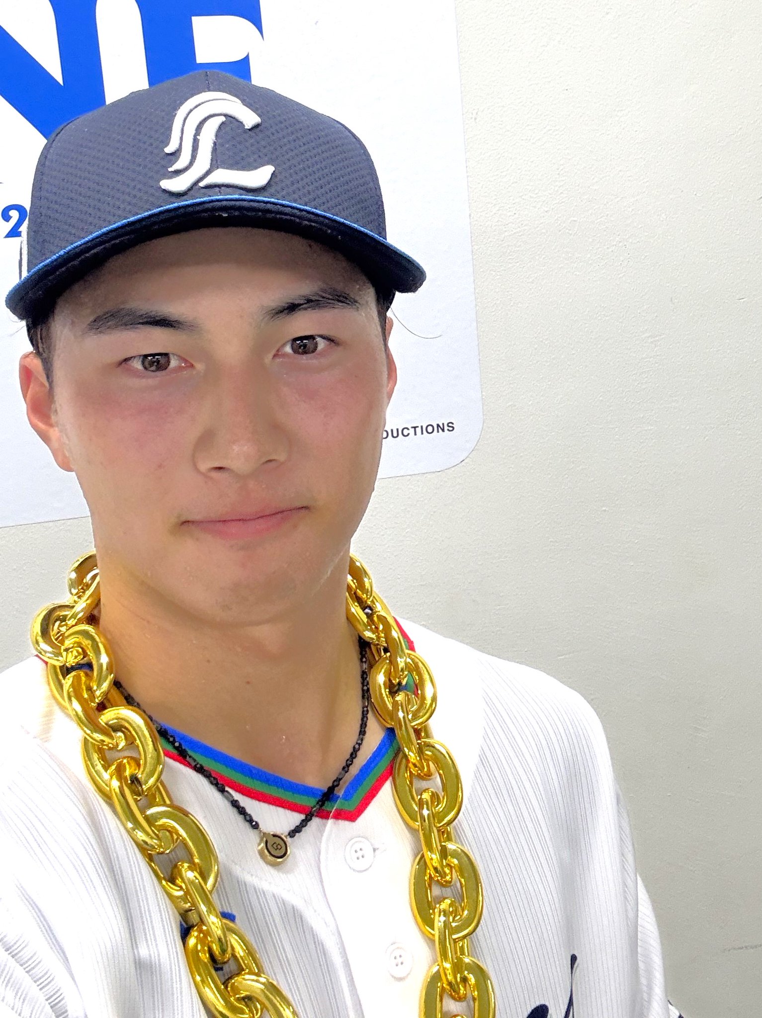 【Ｌサイズ】西武ライオンズ75周年長谷川選手ユニフォーム 株式会社西武ライオンズ